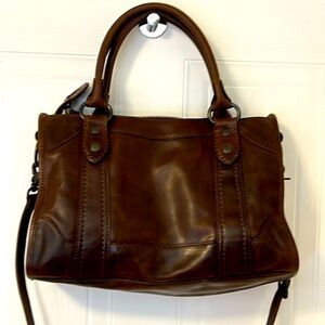 FRYE Women's Melissa Satchel Top Handle Handbag